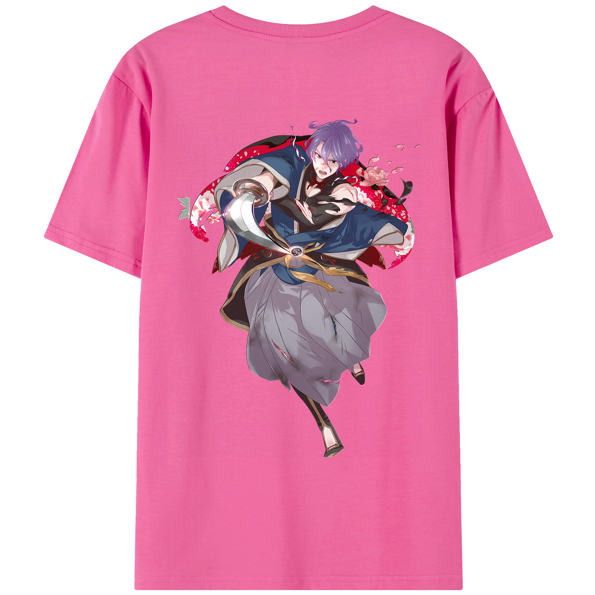 （画像用） 刀剣乱舞 Touken Ranbu レディース半袖Tシャツ(バックプリント)